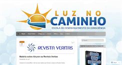 Desktop Screenshot of luznocaminho.net