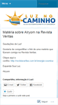 Mobile Screenshot of luznocaminho.net
